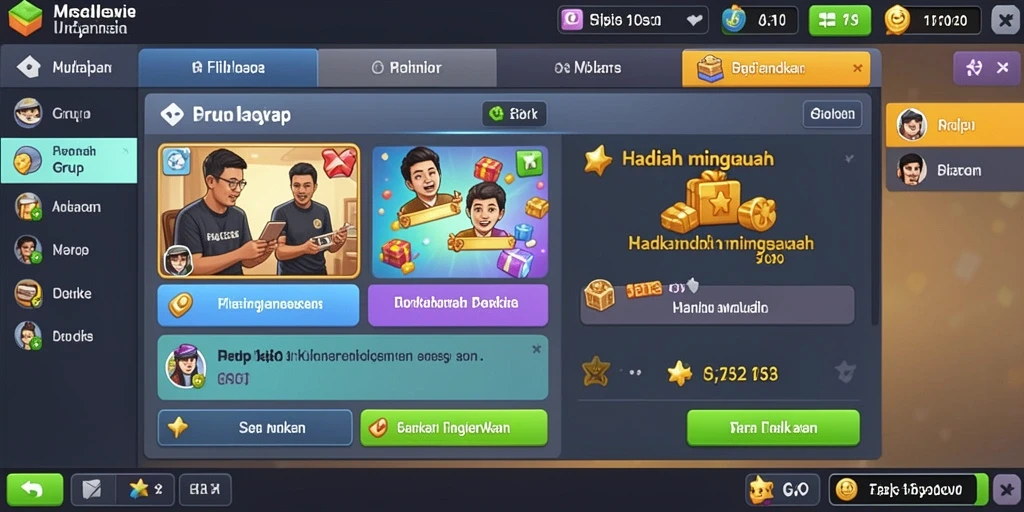 Tampilan antarmuka yang intuitif dan user-friendly.