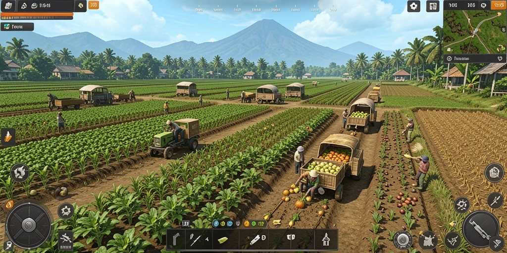 Screenshot menunjukkan tampilan awal yang menarik dari game ORISTOTO.