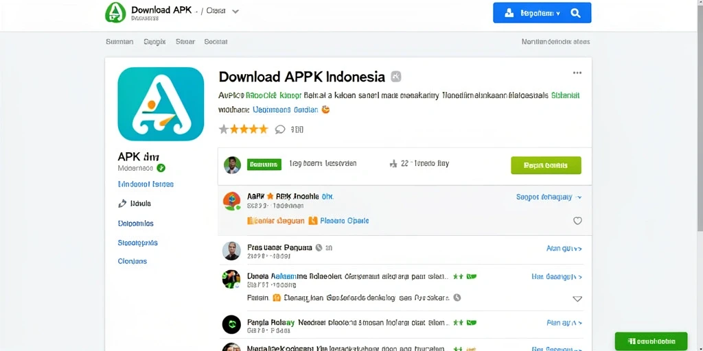 Tampilan awal yang menarik dan intuitif.