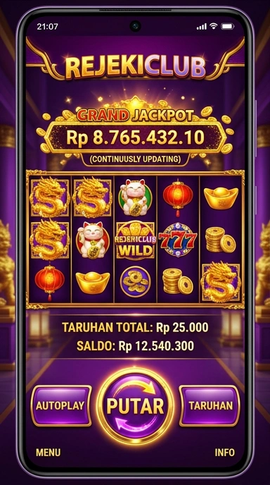 Galeri pratinjau visual rejekiclub build APK resmi terbaru